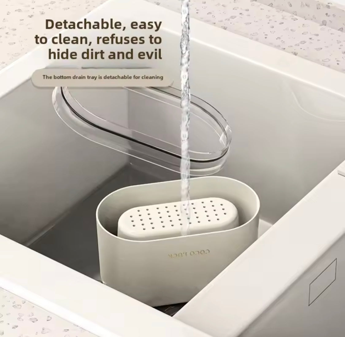 Durable Knife Storage Organizer, Kitchen Utensil Holder With Water Drain Tray, Spoon Fork Chopsticks Storage Rack Durable Knife Storage Organizer, Kitchen Utensil Holder With Water Drain Tray, Spoon Fork Chopsticks Storage Rack
